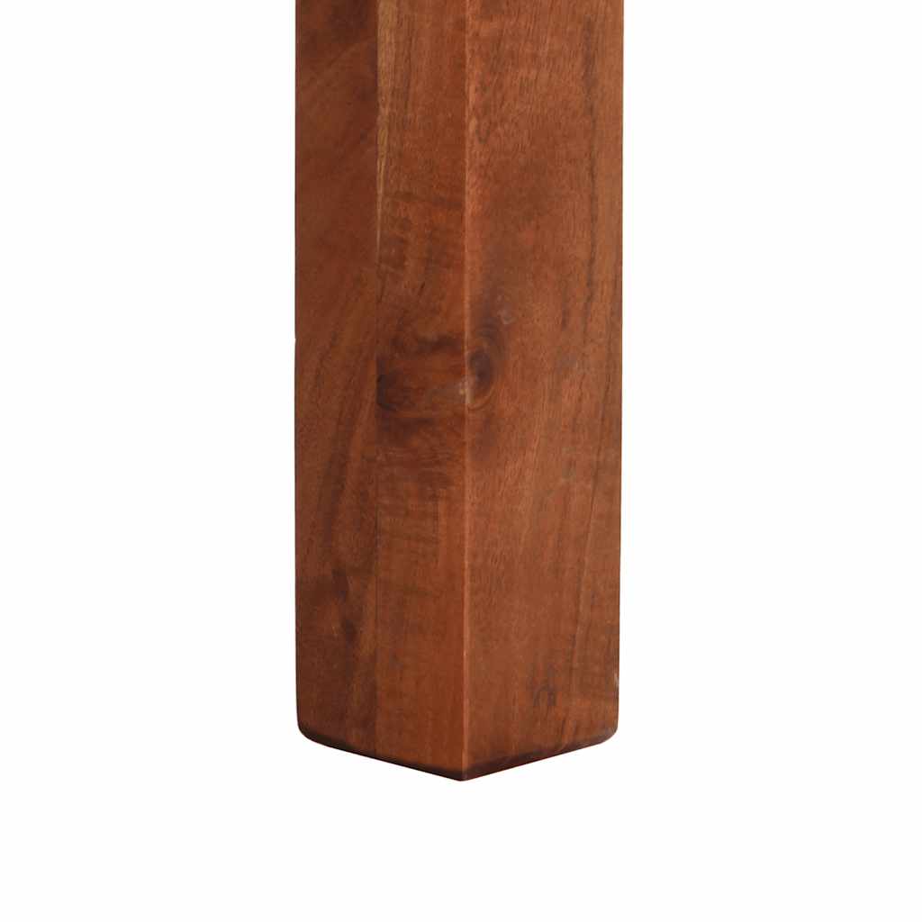 vidaXL Wandtafel 120x30x76 cm massief acaciahout