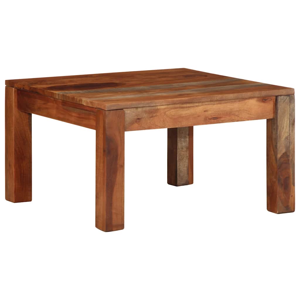 vidaXL Salontafel 60x60x35 cm massief acaciahout
