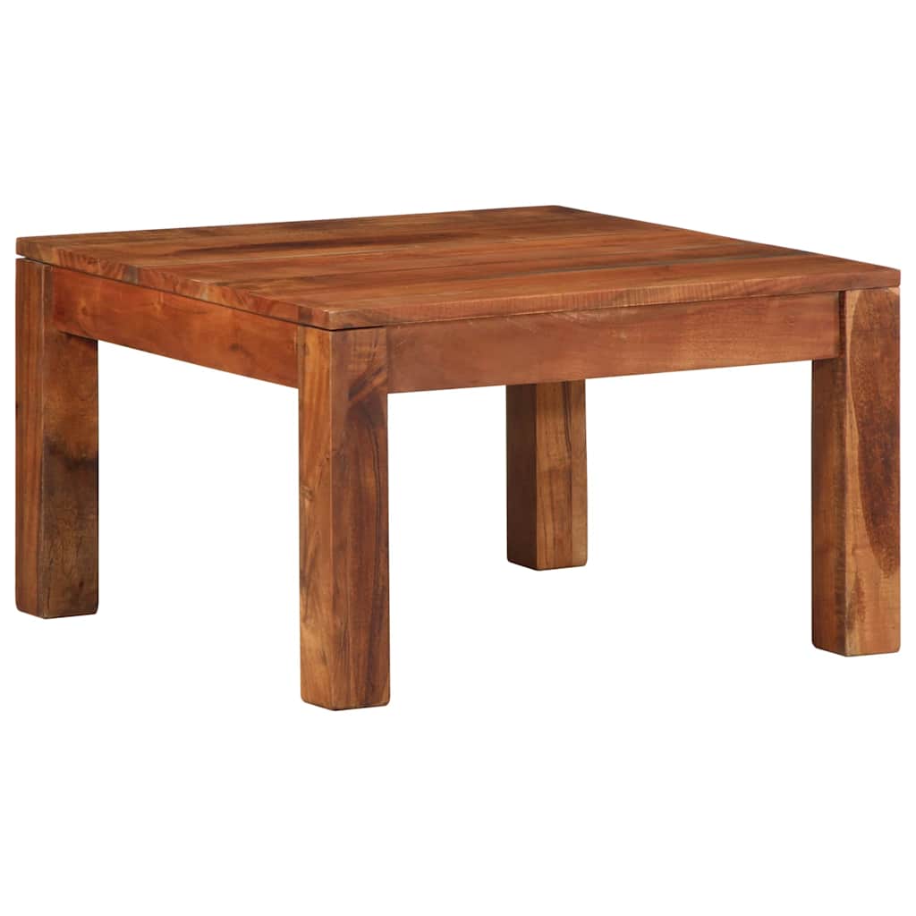 vidaXL Salontafel 60x60x35 cm massief acaciahout