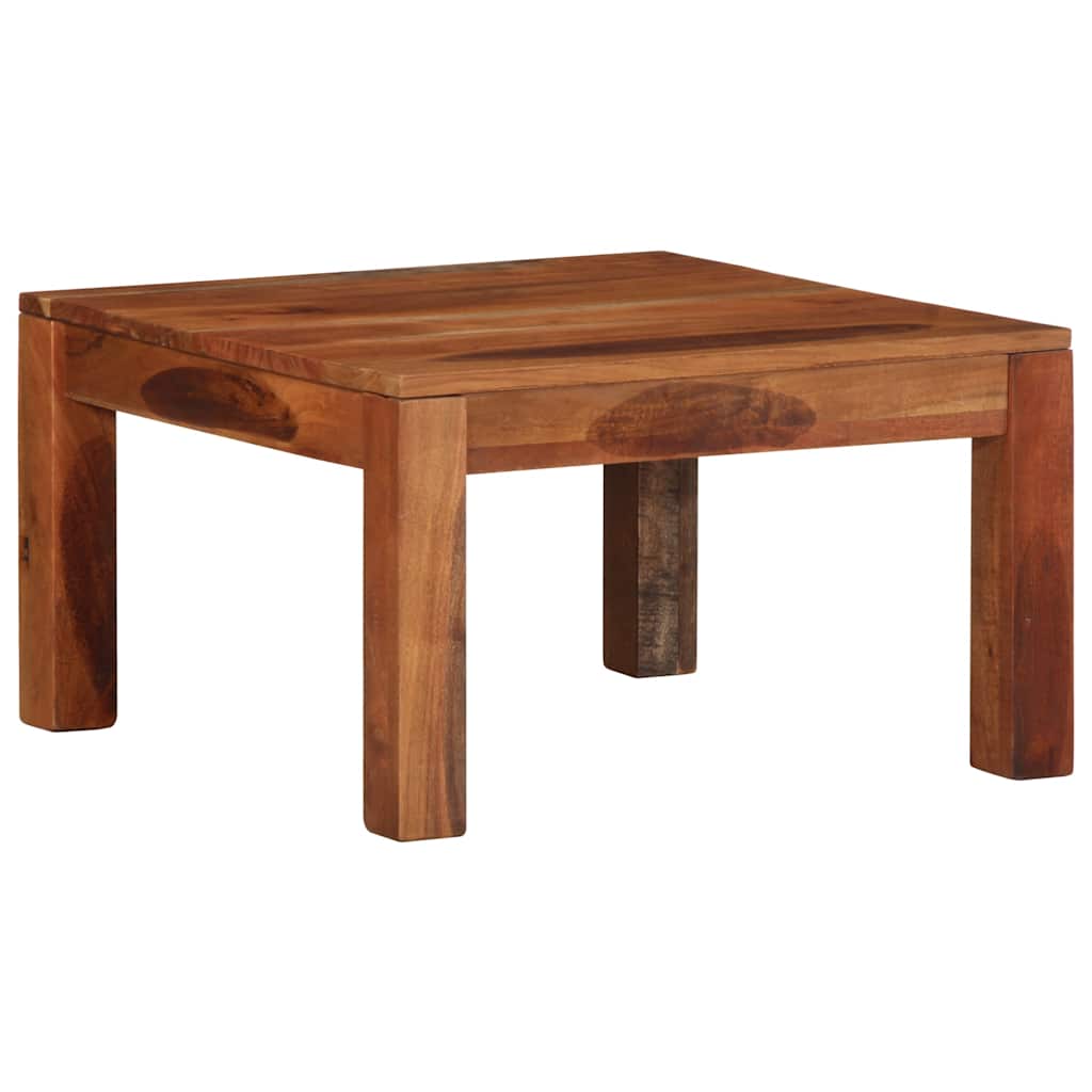 vidaXL Salontafel 60x60x35 cm massief acaciahout
