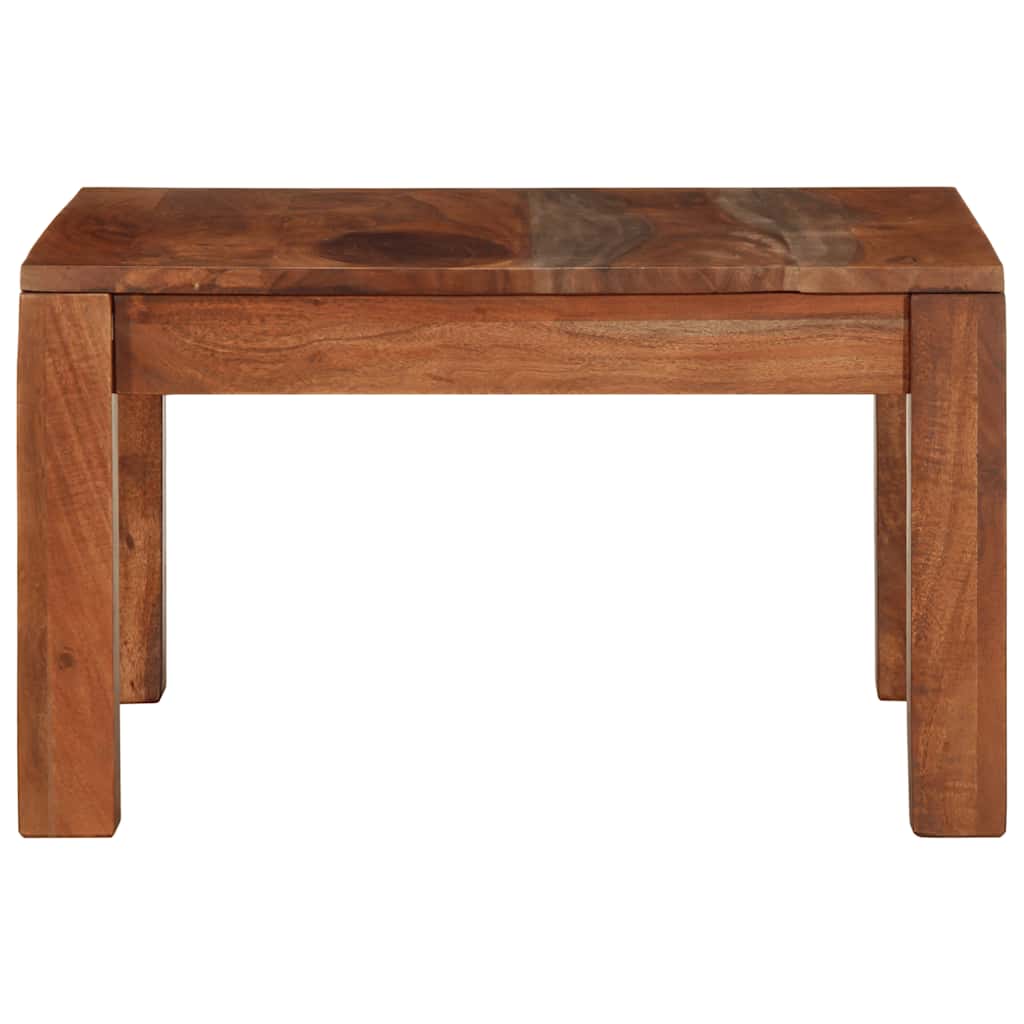 vidaXL Salontafel 60x60x35 cm massief acaciahout