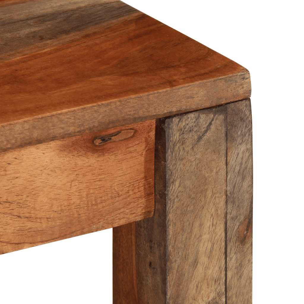 vidaXL Salontafel 60x60x35 cm massief acaciahout
