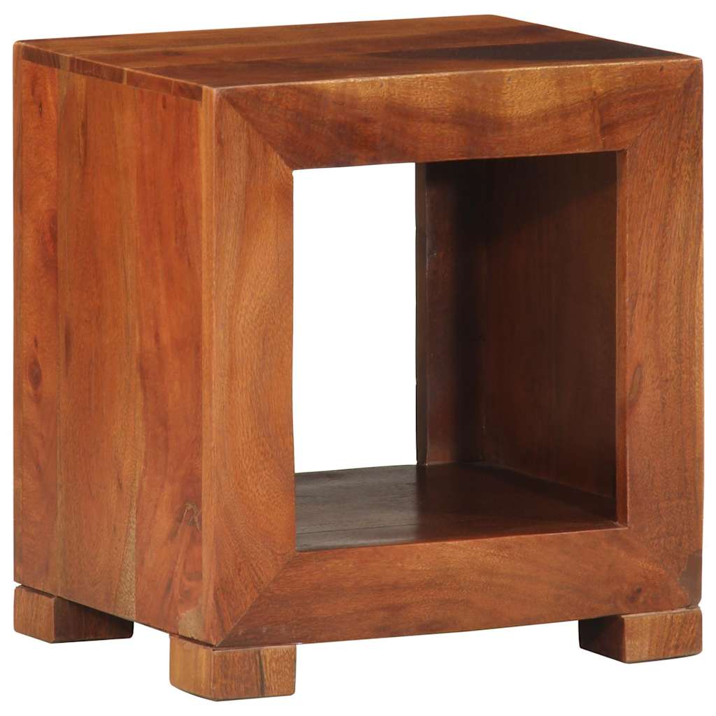 vidaXL Bijzettafel 37x29x40 cm massief acaciahout