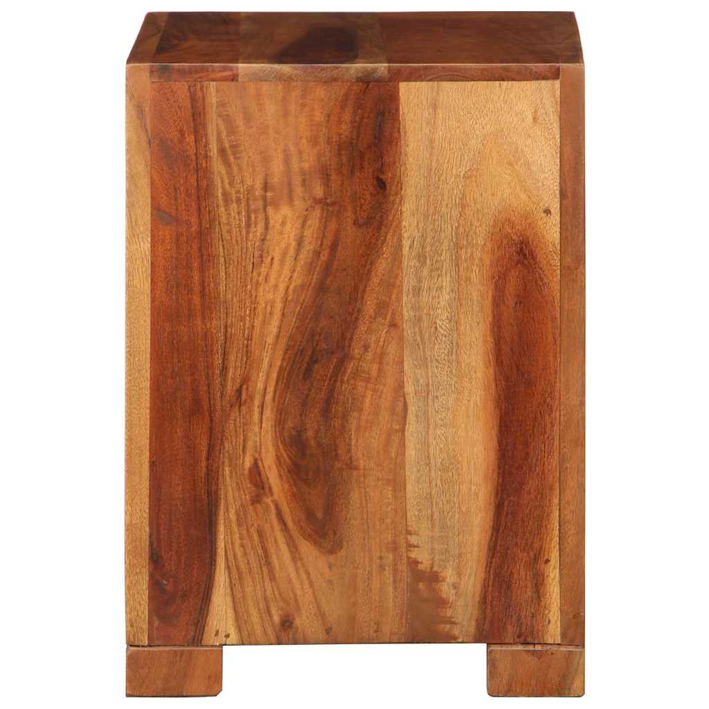 vidaXL Bijzettafel 37x29x40 cm massief acaciahout