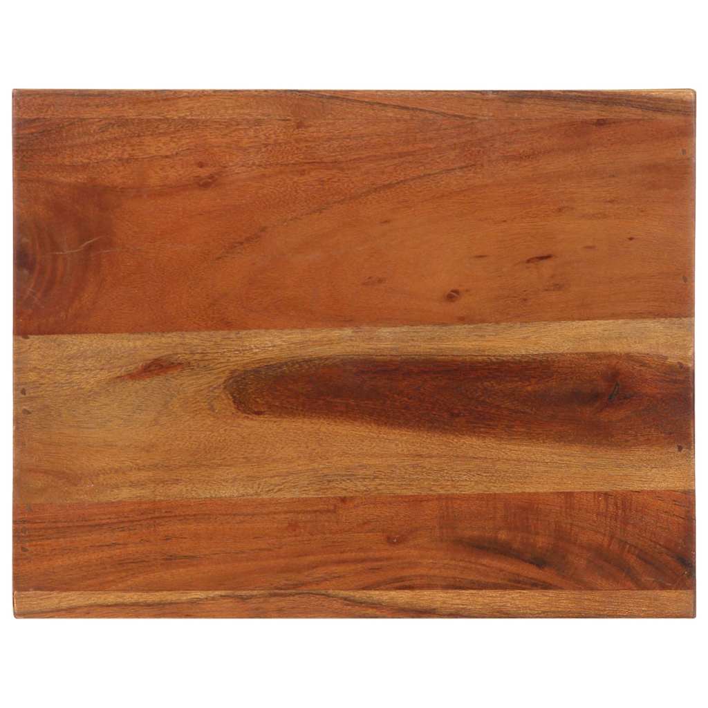 vidaXL Bijzettafel 37x29x40 cm massief acaciahout
