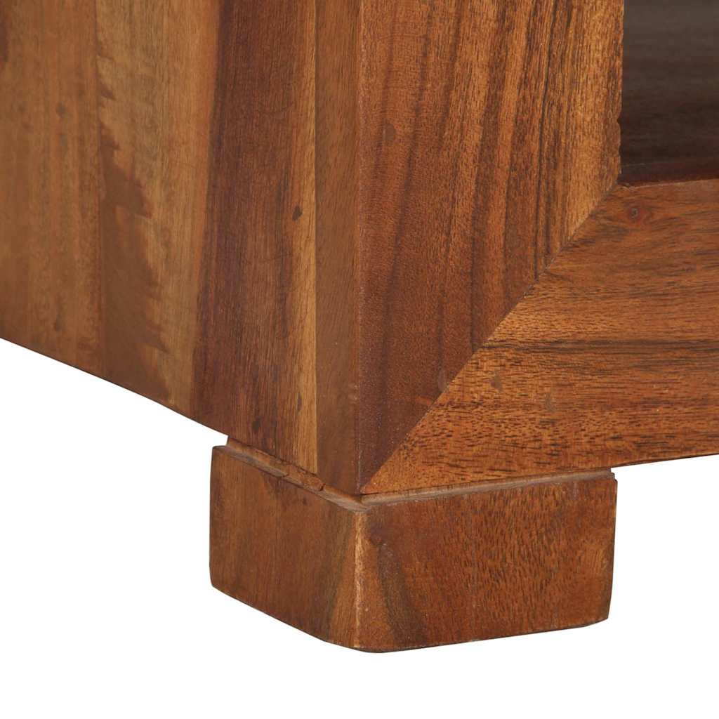 vidaXL Bijzettafel 37x29x40 cm massief acaciahout