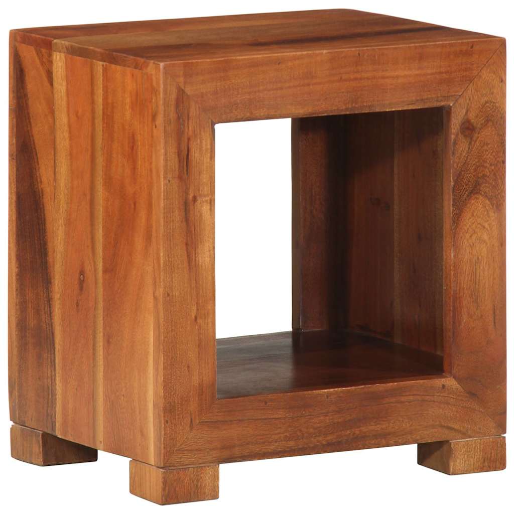 vidaXL Bijzettafel 37x29x40 cm massief acaciahout