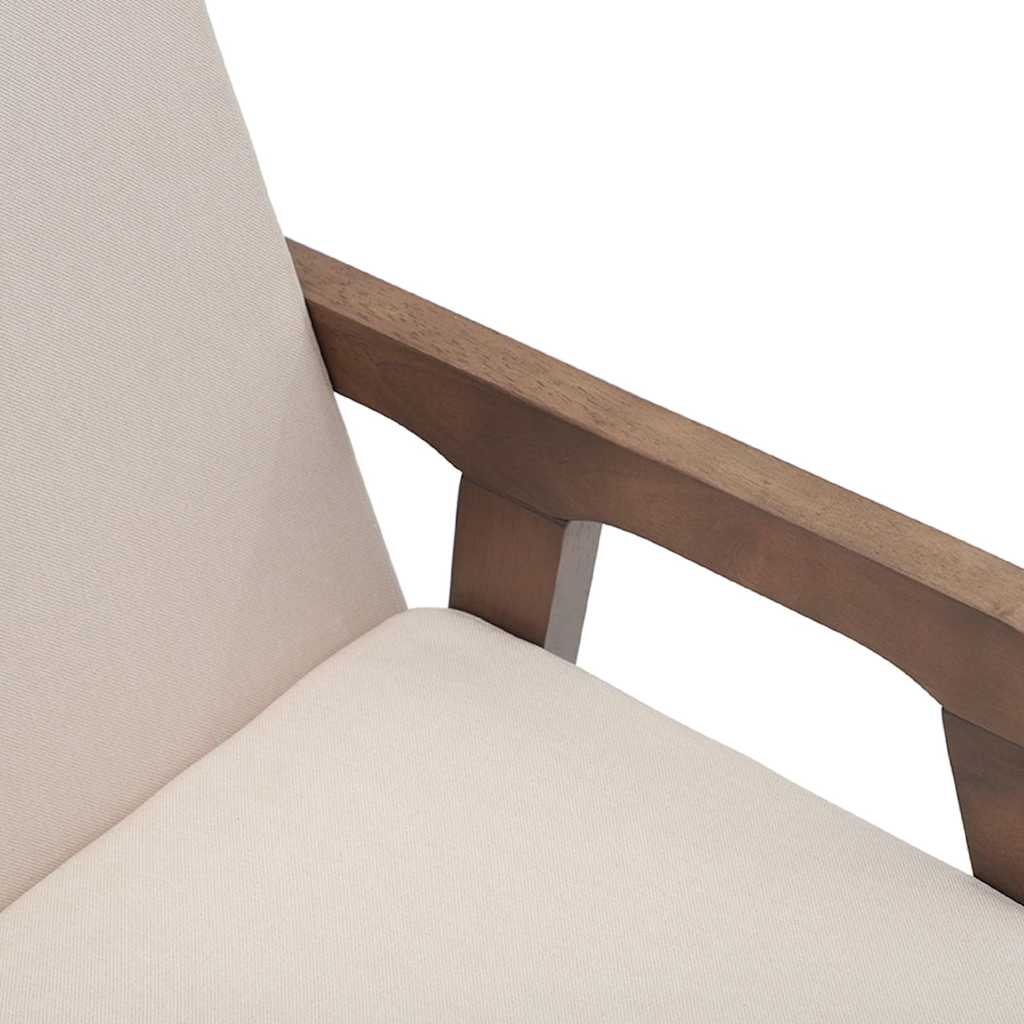 vidaXL Eetkamerstoelen met kussens 2 stuks bruin massief hout rubber