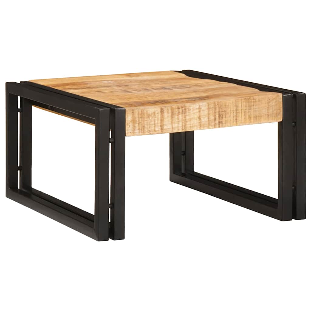 vidaXL Badkamerplank 40 x 50 x 23 cm Massief mango hout, ijzer