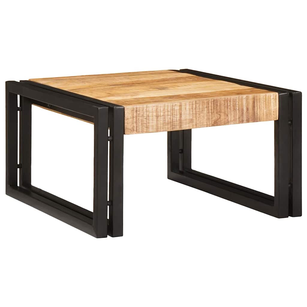 vidaXL Badkamerplank 40 x 50 x 23 cm Massief mango hout, ijzer