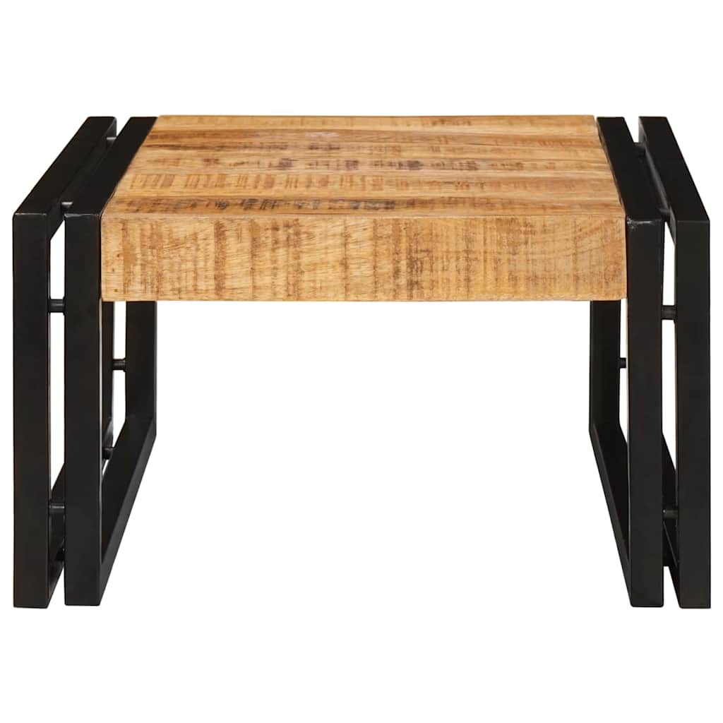 vidaXL Badkamerplank 40 x 50 x 23 cm Massief mango hout, ijzer