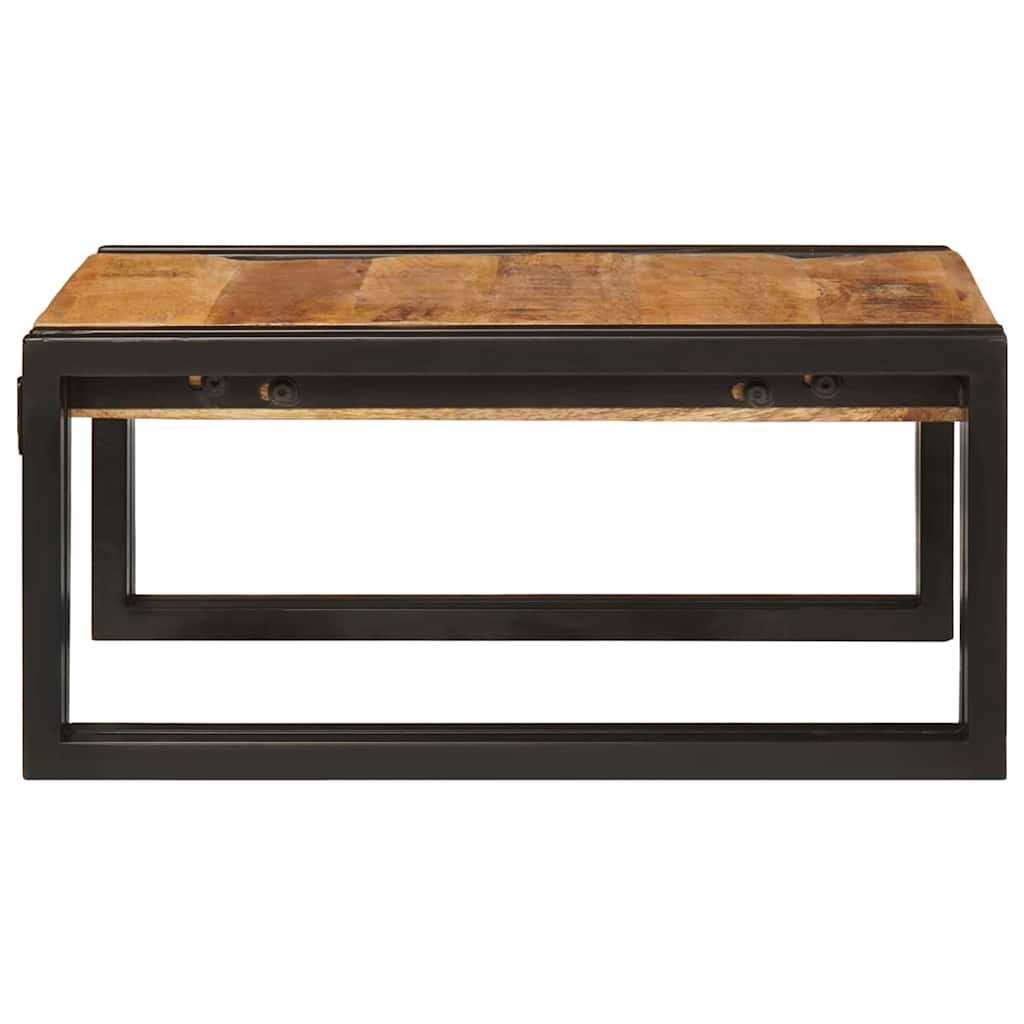 vidaXL Badkamerplank 40 x 50 x 23 cm Massief mango hout, ijzer