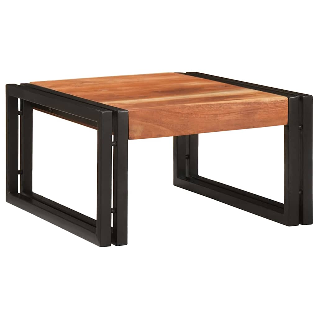 vidaXL Badkamerplank 40 x 50 x 23 cm Massief mango hout, ijzer