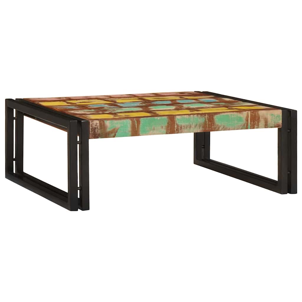 vidaXL Badkamerplank 40 x 50 x 23 cm Massief mango hout, ijzer