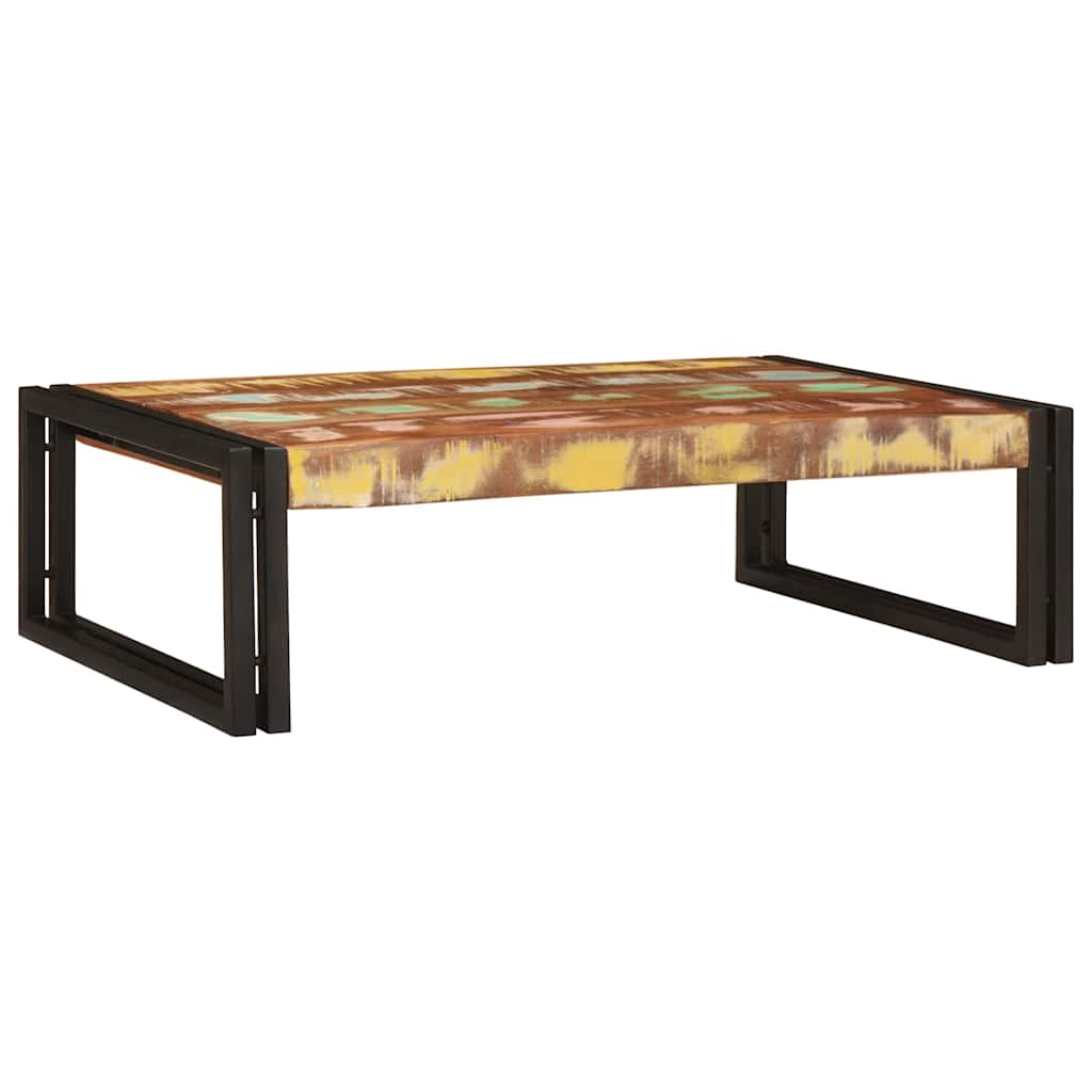 vidaXL Badkamerplank 40 x 50 x 23 cm Massief mango hout, ijzer