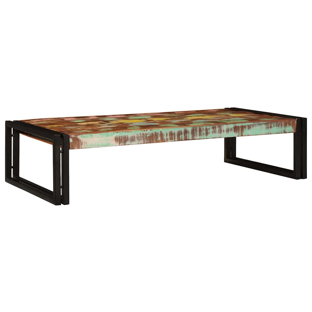 vidaXL Badkamerplank 40 x 50 x 23 cm Massief mango hout, ijzer