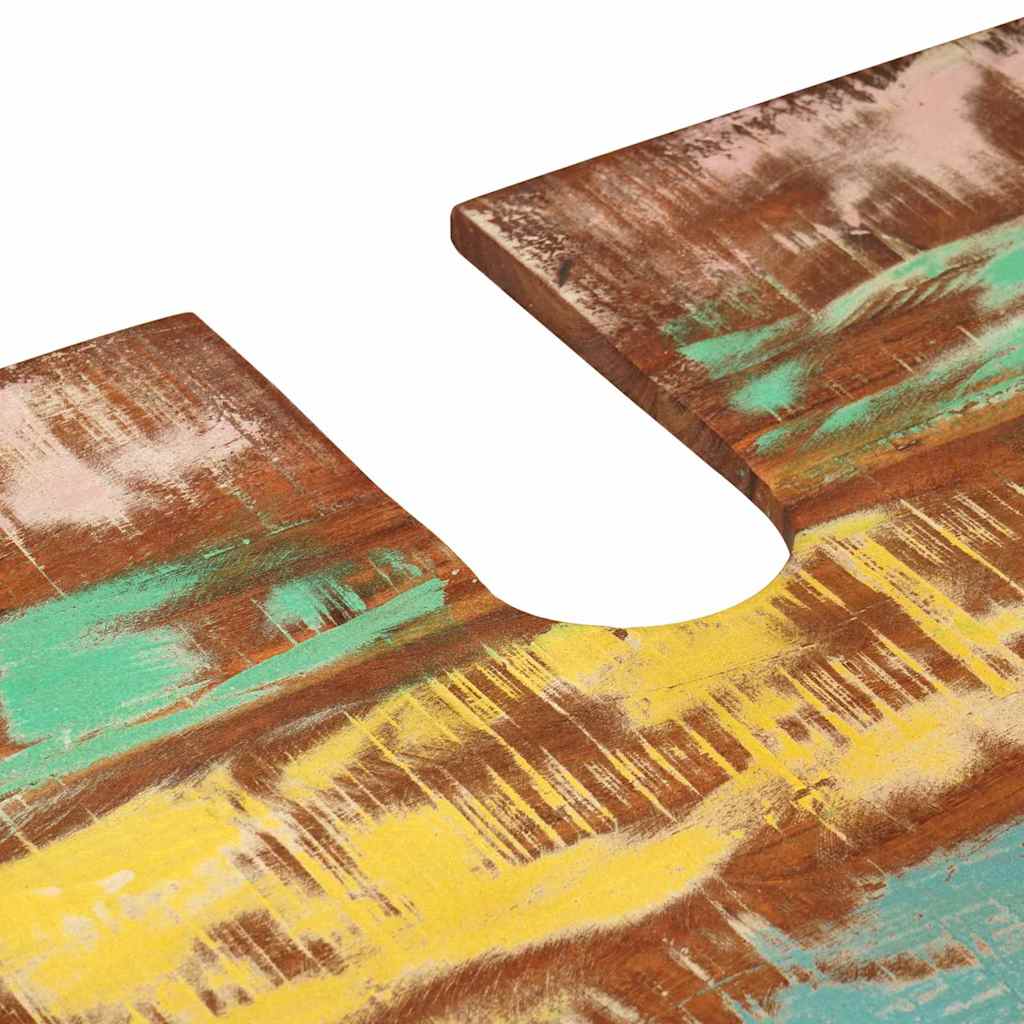 vidaXL Wastafelonderkast 71 x 33 x 58 cm Massief Mango Hout, Ijzer