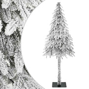 vidaXL Kunstkerstboom Wit 76 x 76 x 180 cm Polyethyleen en Metaal