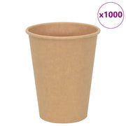 vidaXL Paper coffee cups 1000 pcs 4oz 100 ml brown