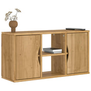 vidaXL Tv-meubel met lade ODDA 79x24x40 cm massief grenenhout