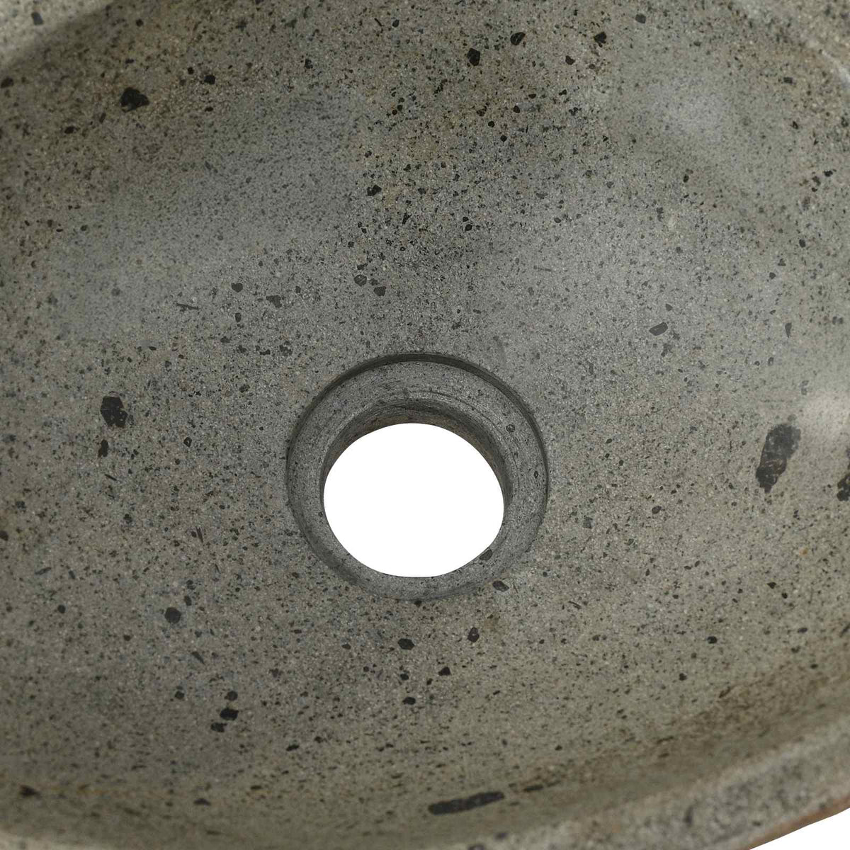 vidaXL Wasbak Lichtgrijs (30-37) x (25-30) x 12 cm Riviersteen