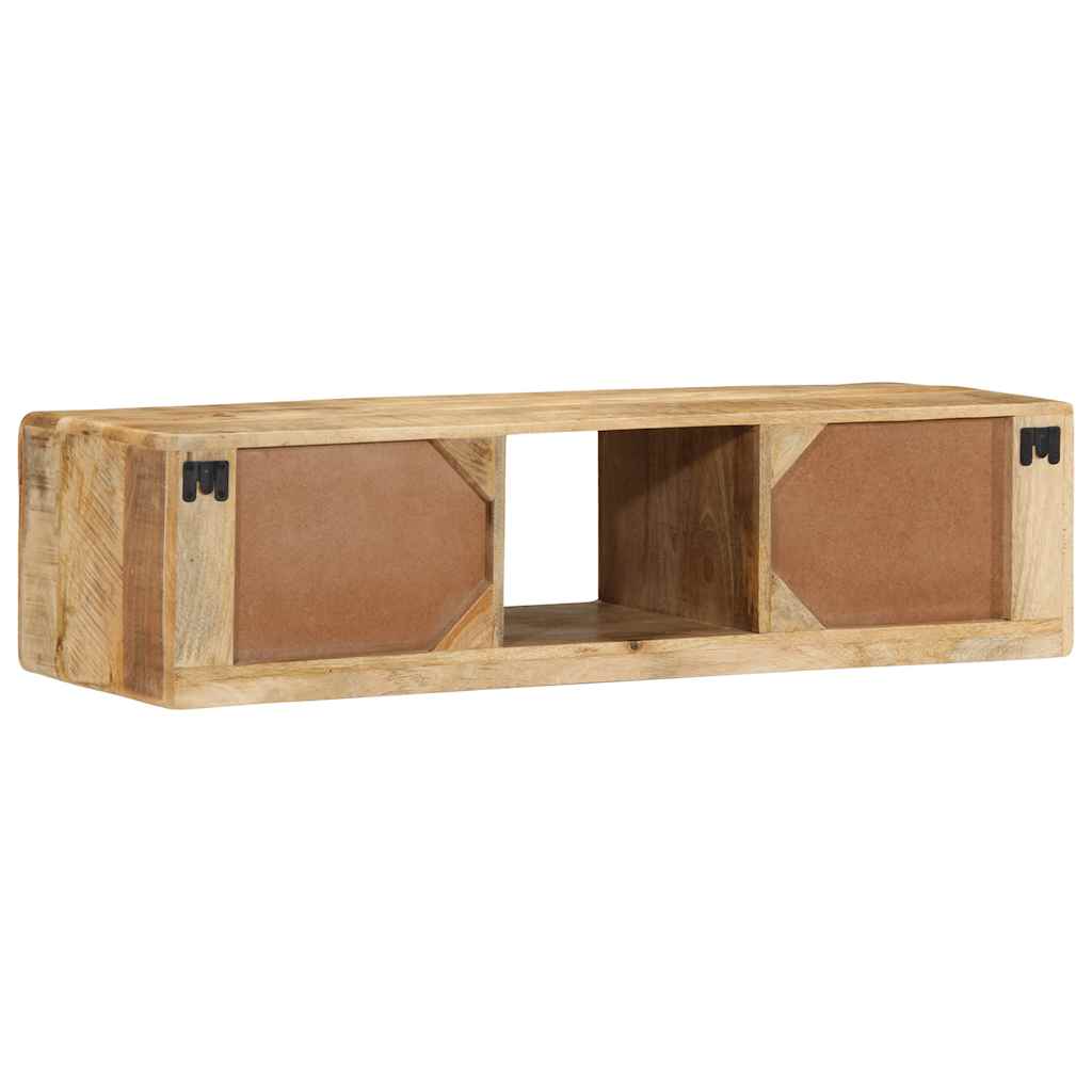vidaXL Tv-meubel wandmontage 100x32x25 cm massief gerecycled hout - Aashly