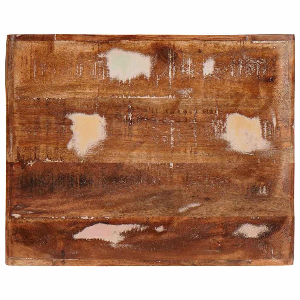 vidaXL Eindtafels met plank 40 x 32 x 46 cm massief mangohout