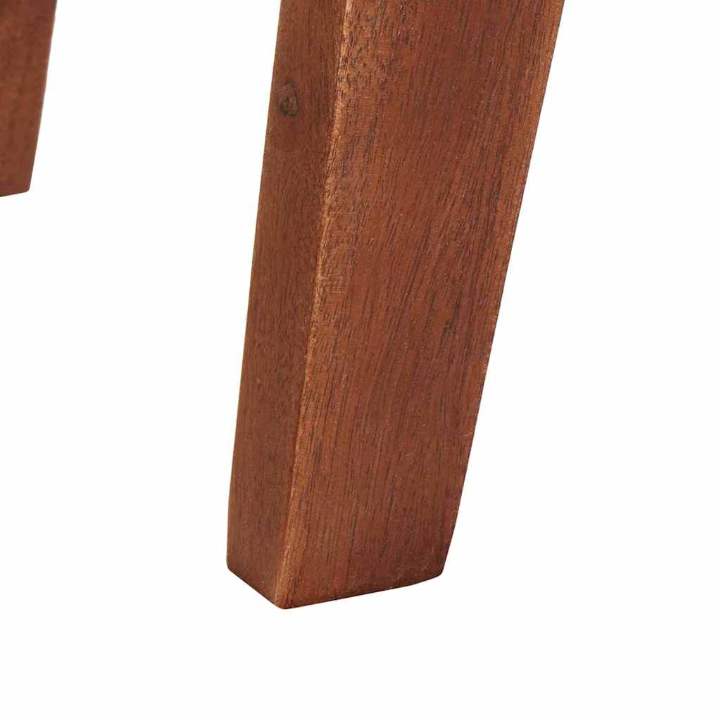 vidaXL Eindtafels met plank 40 x 32 x 46 cm massief mangohout