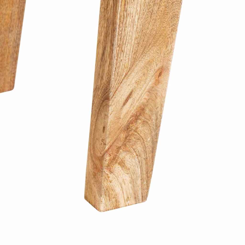 vidaXL Eindtafels met lade Bruin 40 x 32 x 46 cm massief mangohout