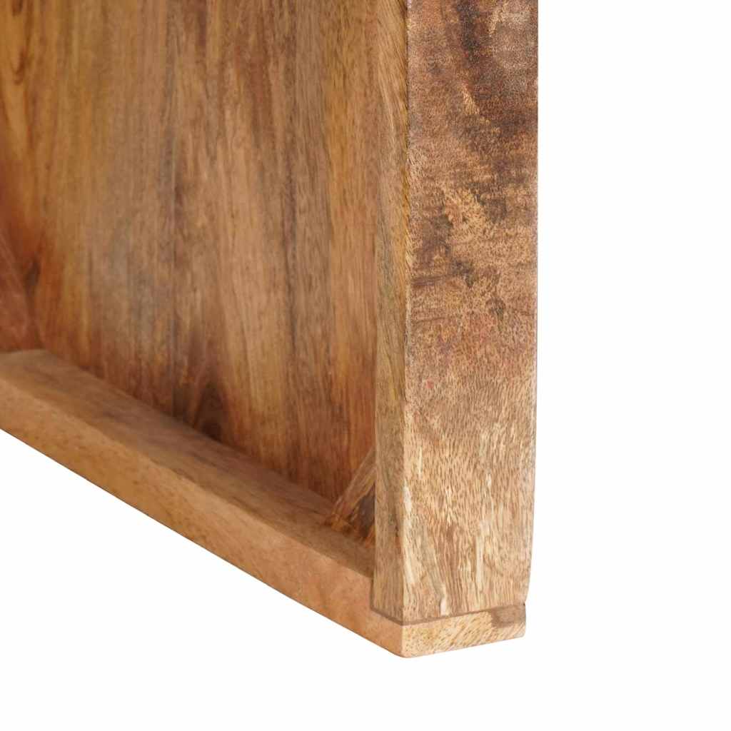 vidaXL Eindtafels Bruin massief mangohout