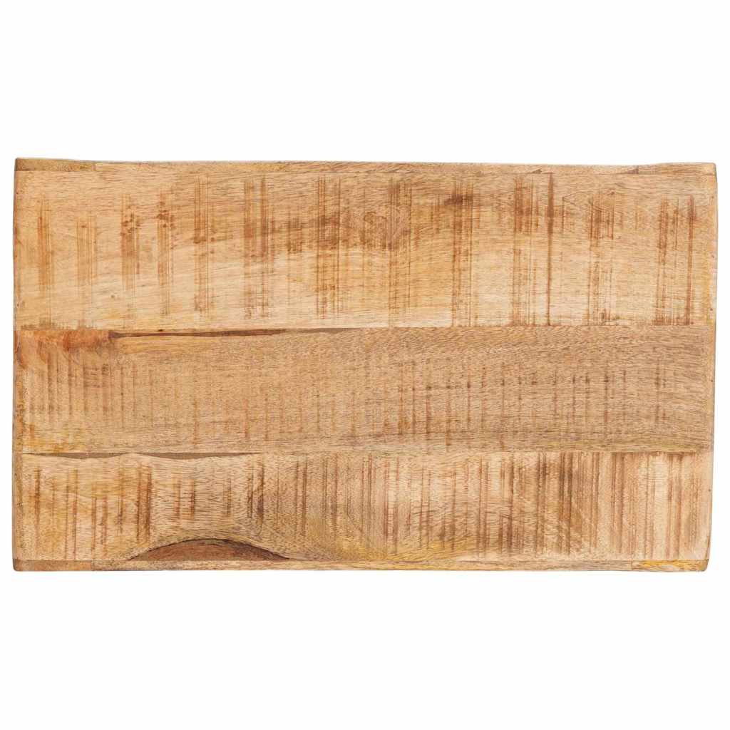vidaXL Bijzettafel Bruin 60 x 35 x 46 cm Massief mango hout