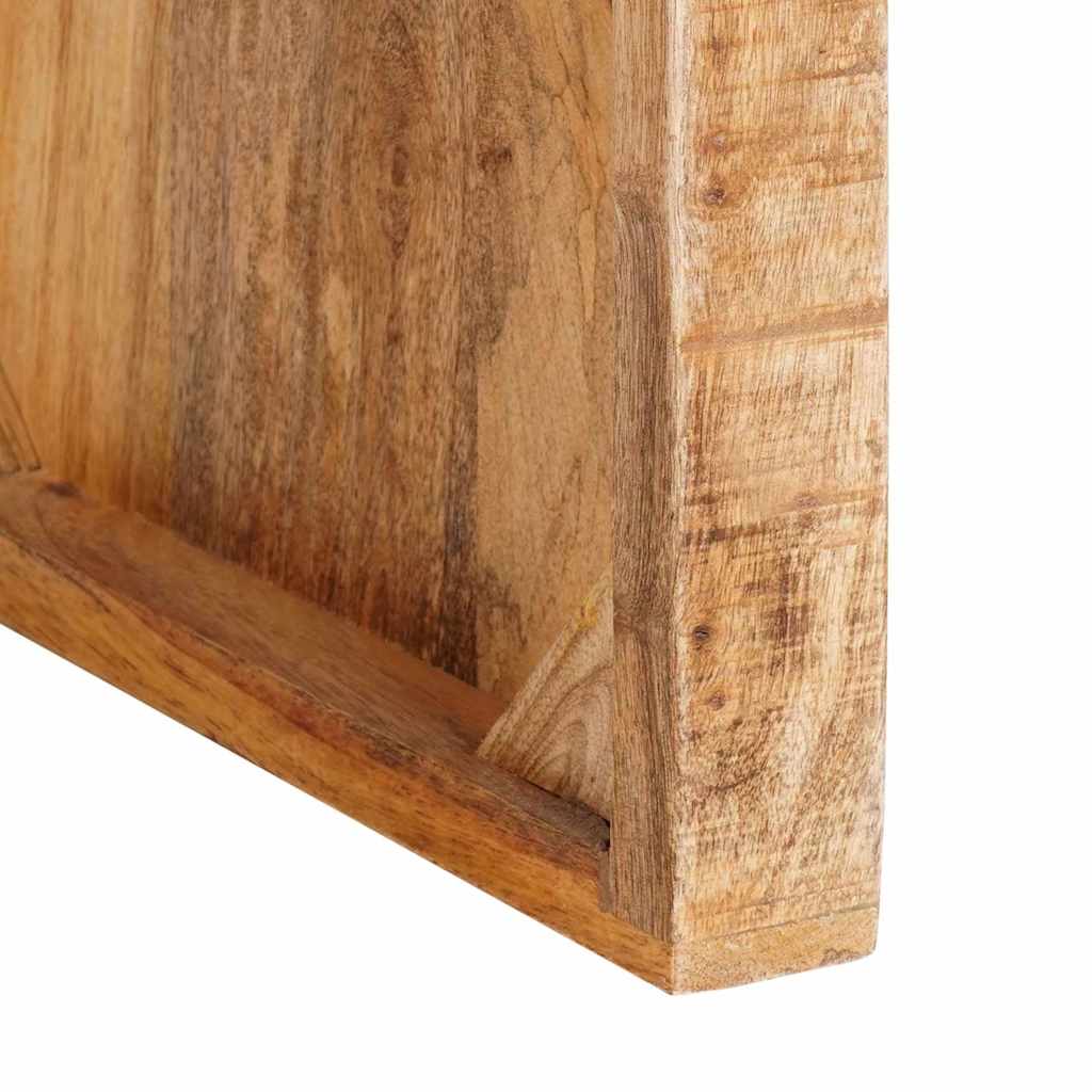 vidaXL Bijzettafel Bruin 60 x 35 x 46 cm Massief mango hout