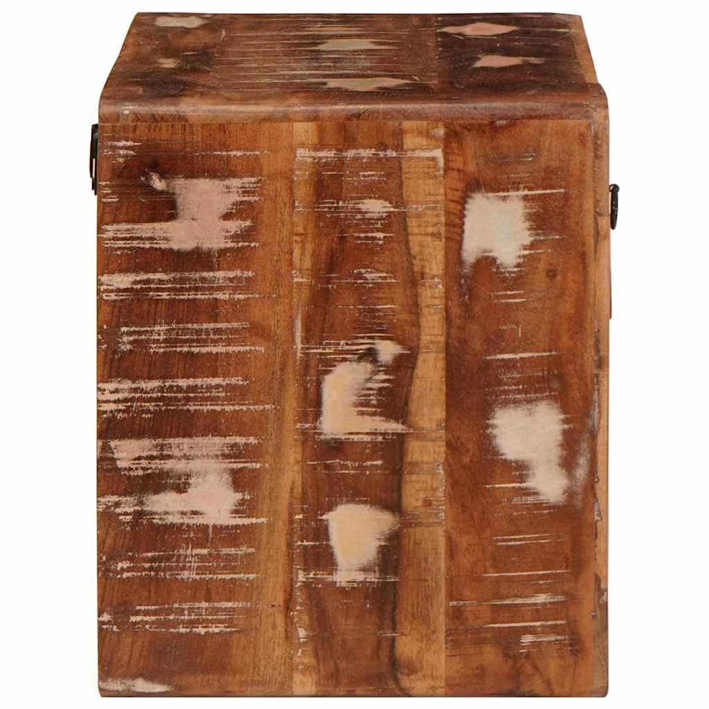 vidaXL Wandkastje met lade Bruin 40 x 30 x 36 cm massief mangohout