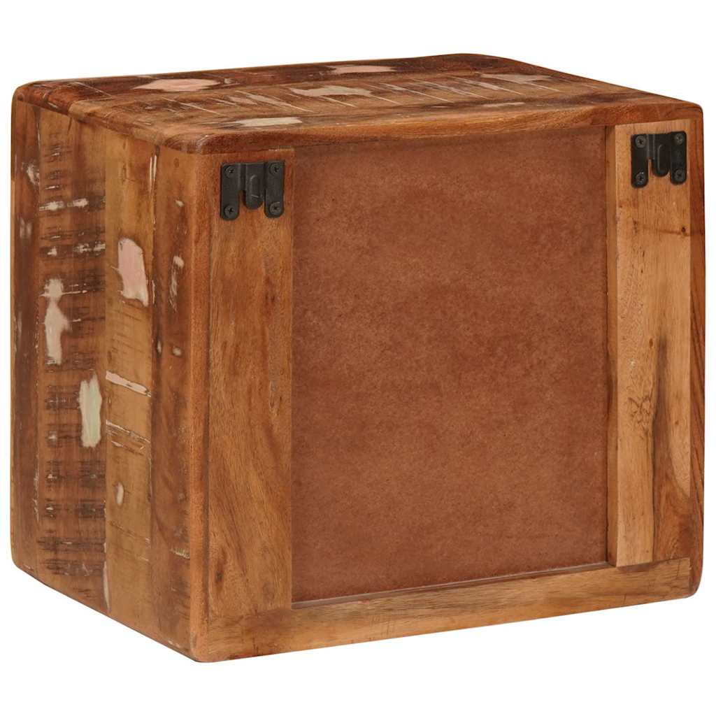 vidaXL Wandkastje met lade Bruin 40 x 30 x 36 cm massief mangohout