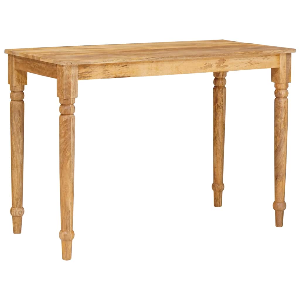 vidaXL Bijzettafel 43x43x40 cm massief mangohout