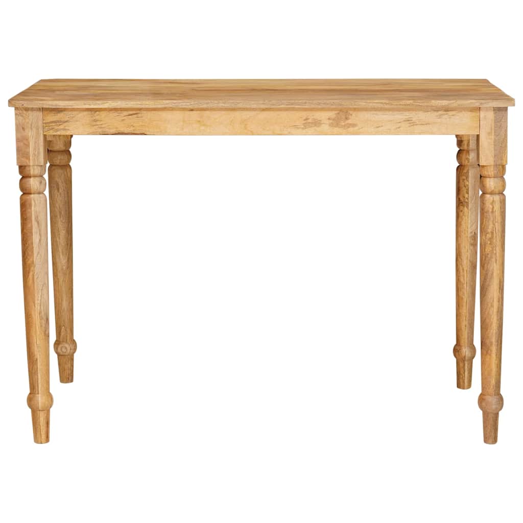 vidaXL Bijzettafel 43x43x40 cm massief mangohout