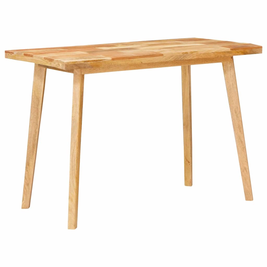 vidaXL Eettafel Naturel 100 x 55 x 75 cm Massief Mango Hout