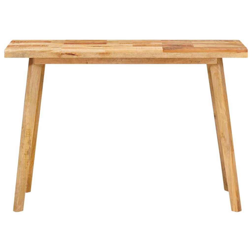 vidaXL Eettafel Naturel 100 x 55 x 75 cm Massief Mango Hout