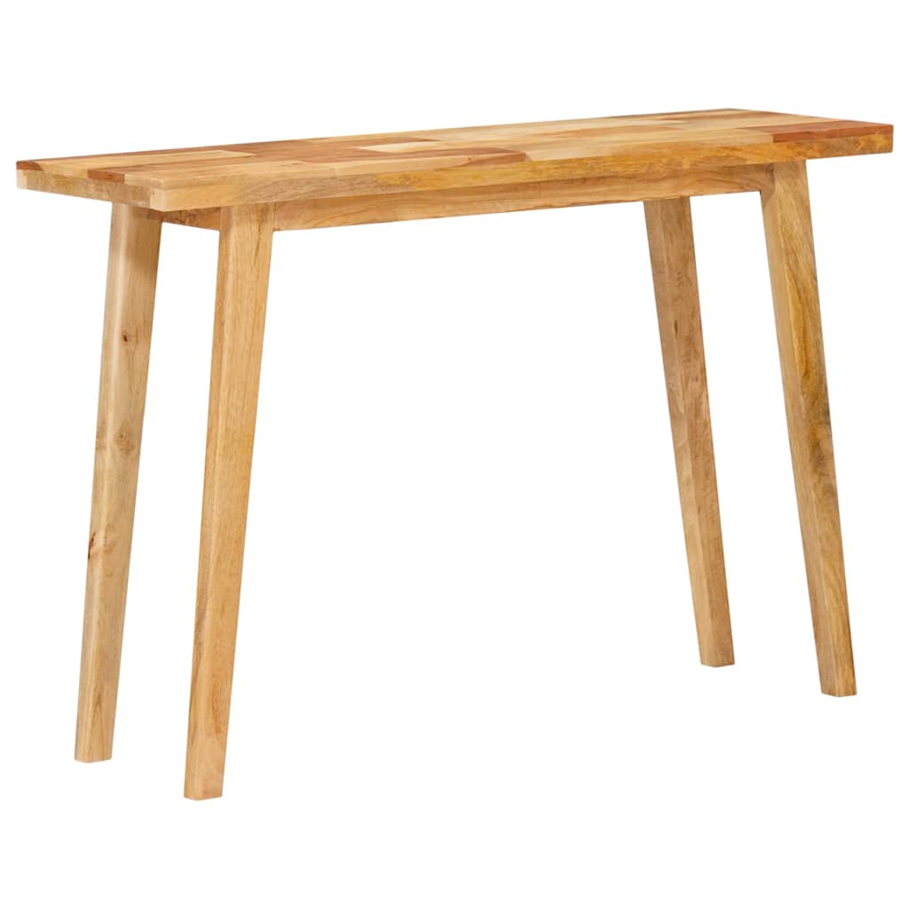 vidaXL Eettafel Naturel 100 x 55 x 75 cm Massief Mango Hout