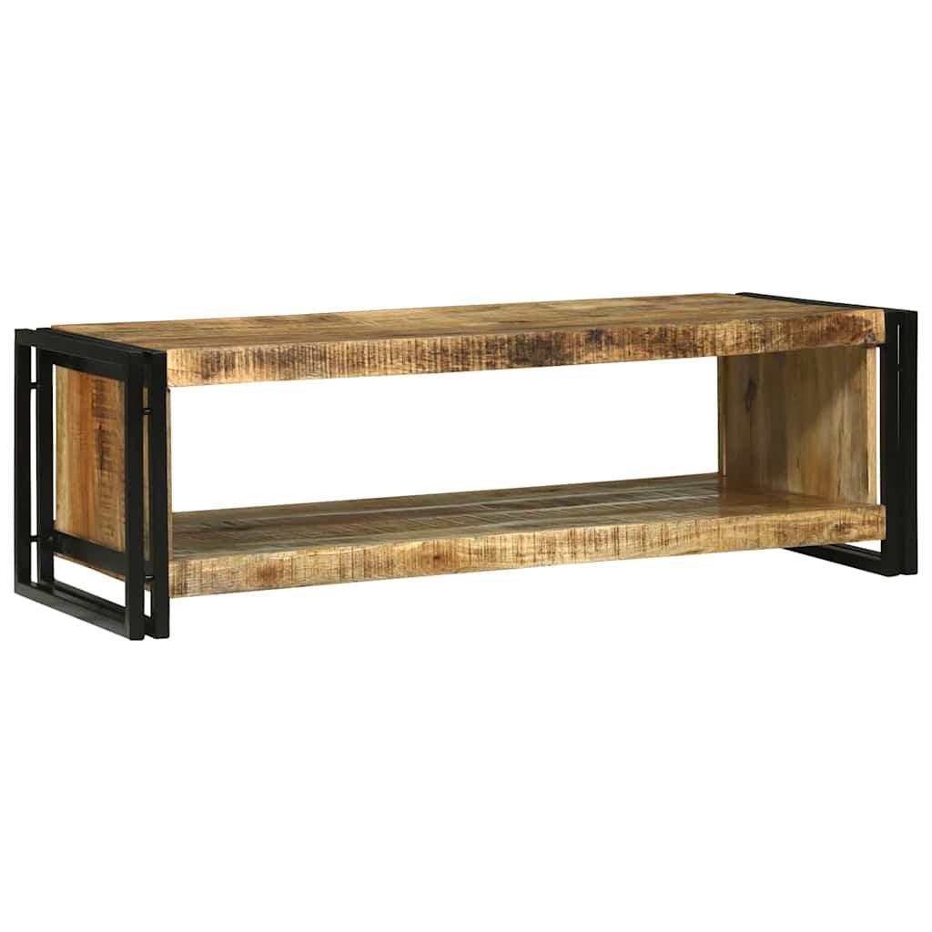 vidaXL Salontafel 120x50x38 cm Massief Ruw Hout Mango