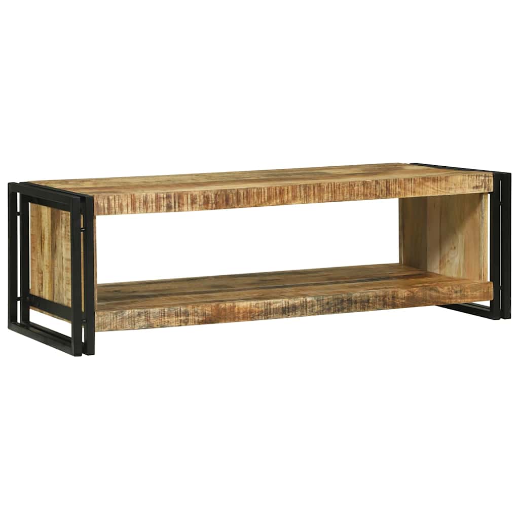 vidaXL Salontafel 120x50x38 cm Massief Ruw Hout Mango