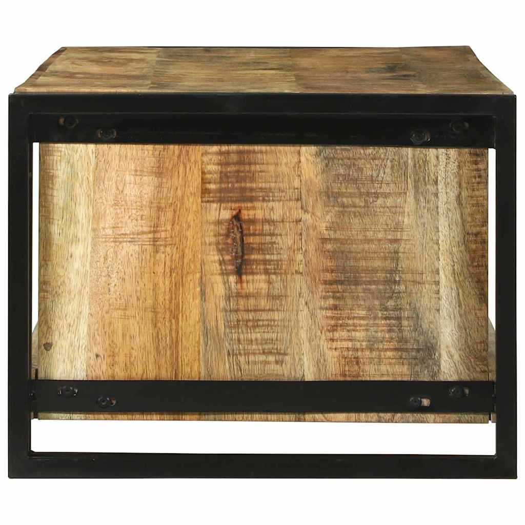 vidaXL Salontafel 120x50x38 cm Massief Ruw Hout Mango