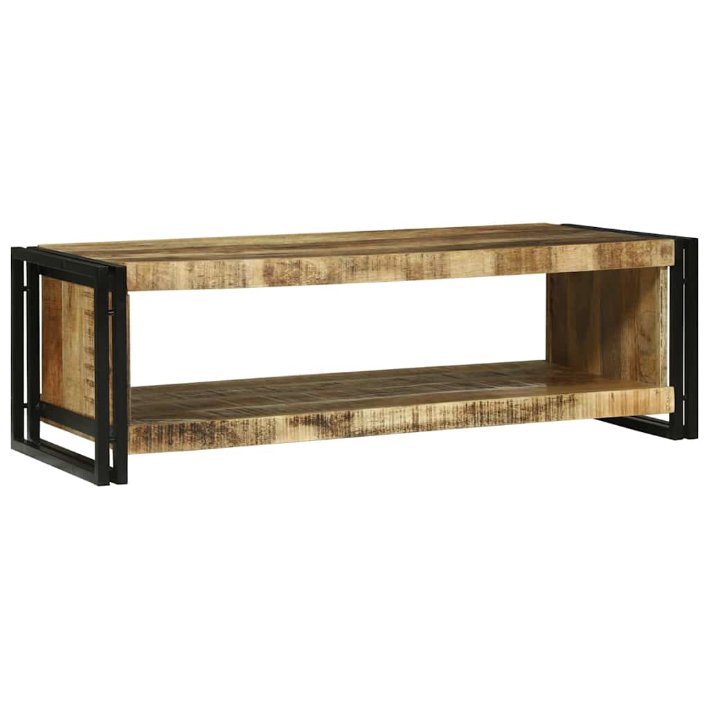 vidaXL Salontafel 120x50x38 cm Massief Ruw Hout Mango