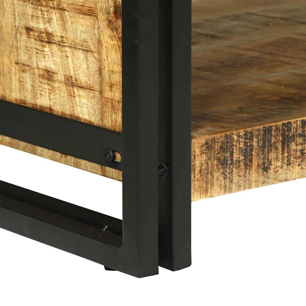 vidaXL Salontafel 120x50x38 cm Massief Ruw Hout Mango