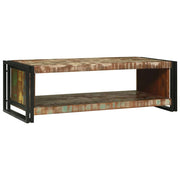 vidaXL Salontafel 120x50x38 cm Massief Ruw Hout Mango