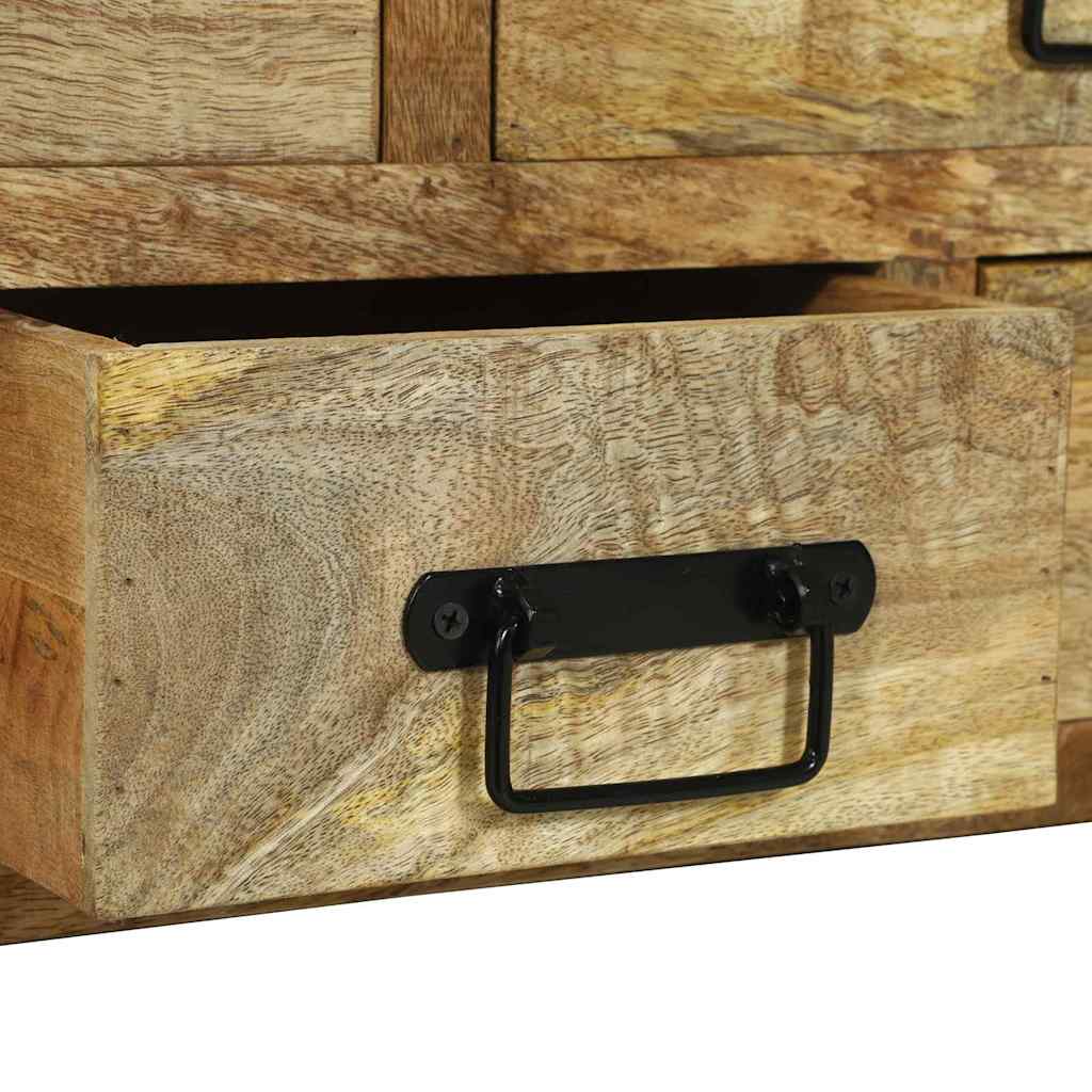 vidaXL Salontafel 90x50x38 cm Massief Hout Ruw Mango