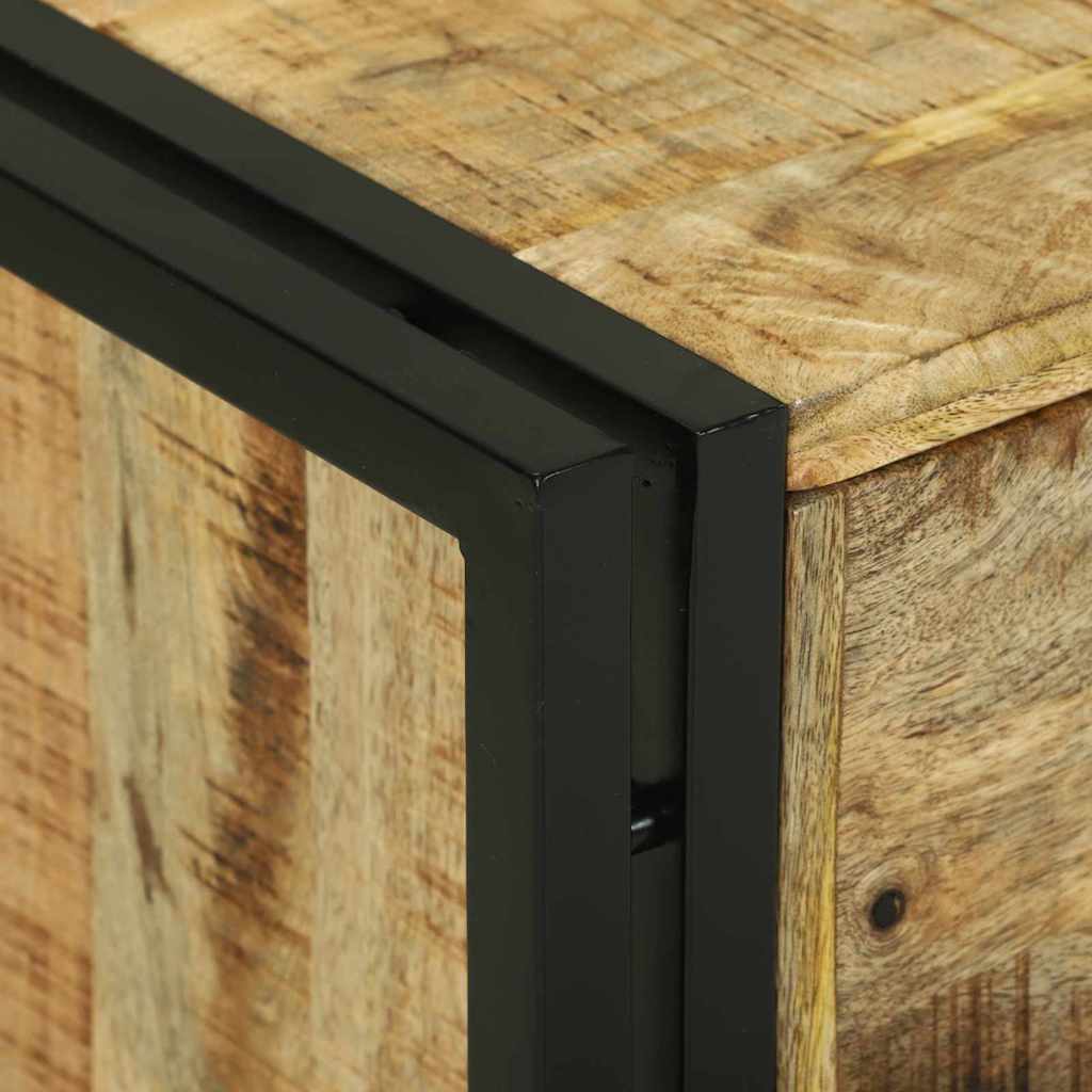 vidaXL Salontafel 90x50x38 cm Massief Hout Ruw Mango