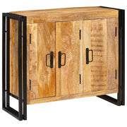 vidaXL Dressoir Bruin 80 x 33 x 70 cm massief mangohout