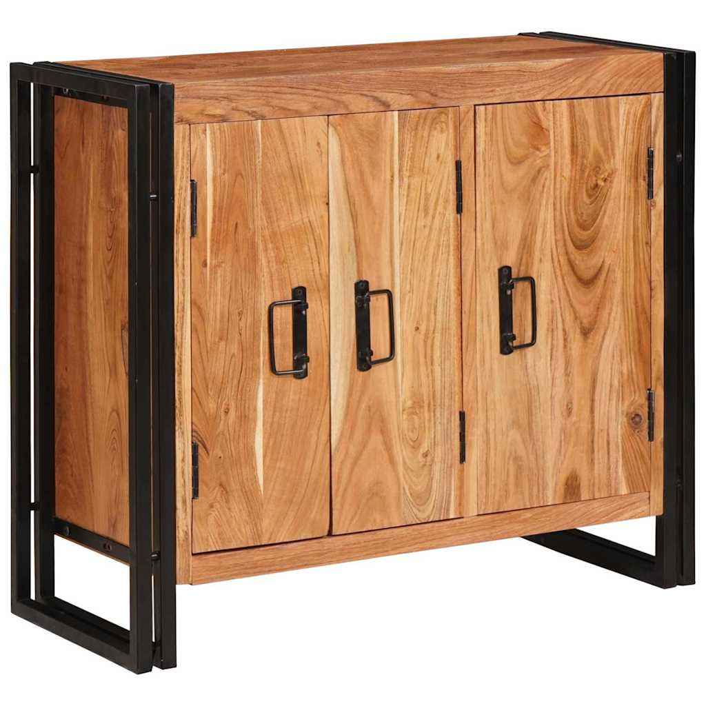 vidaXL Dressoir Bruin 80 x 33 x 70 cm massief mangohout