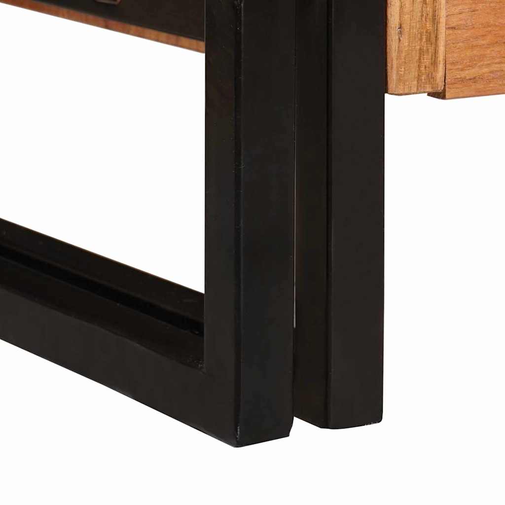 vidaXL Dressoir Bruin 80 x 33 x 70 cm massief mangohout
